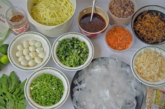 nguyên liệu pha nước sốt